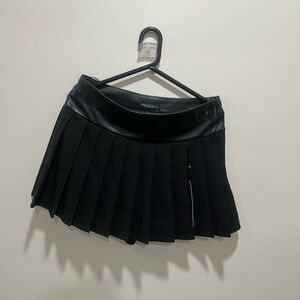 Black Pleated Skirt